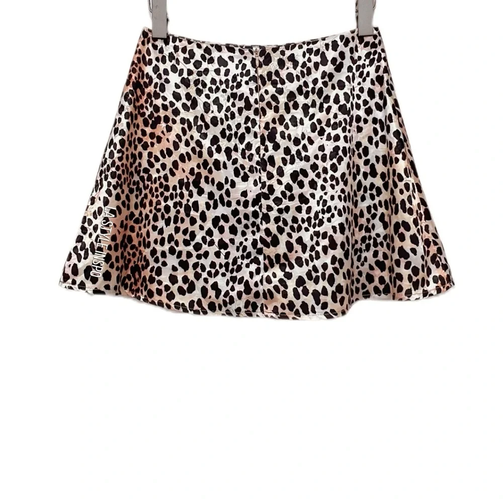 Princess Polly Satin Silky Mini Skirt A Cut Size 4